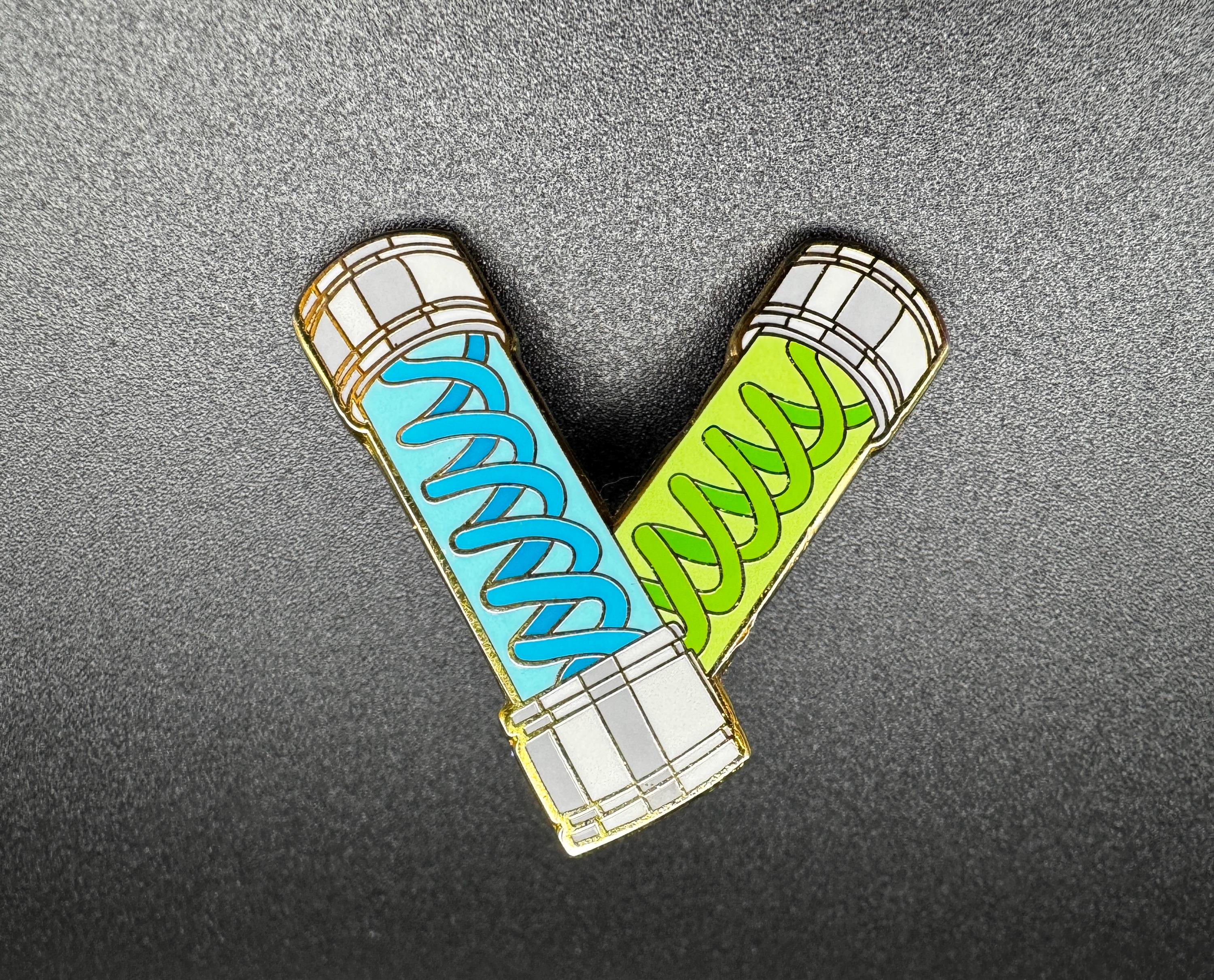 T-Virus Vials Enamel Pin - 1.5" - Resident Evil