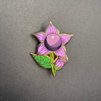 Belladonna Deadly Nightshade Enamel Pin - 1.5" (Poison Garden Series)
