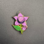 Belladonna Deadly Nightshade Enamel Pin - 1.5" (Poison Garden Series)