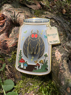 Mothman Terrarium Enamel Pin - 2" (Cryptidrarium Series)