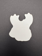 Jackalope Skull 3" Gloss Sticker