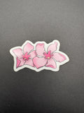 Oleander Flower 3" Gloss Sticker