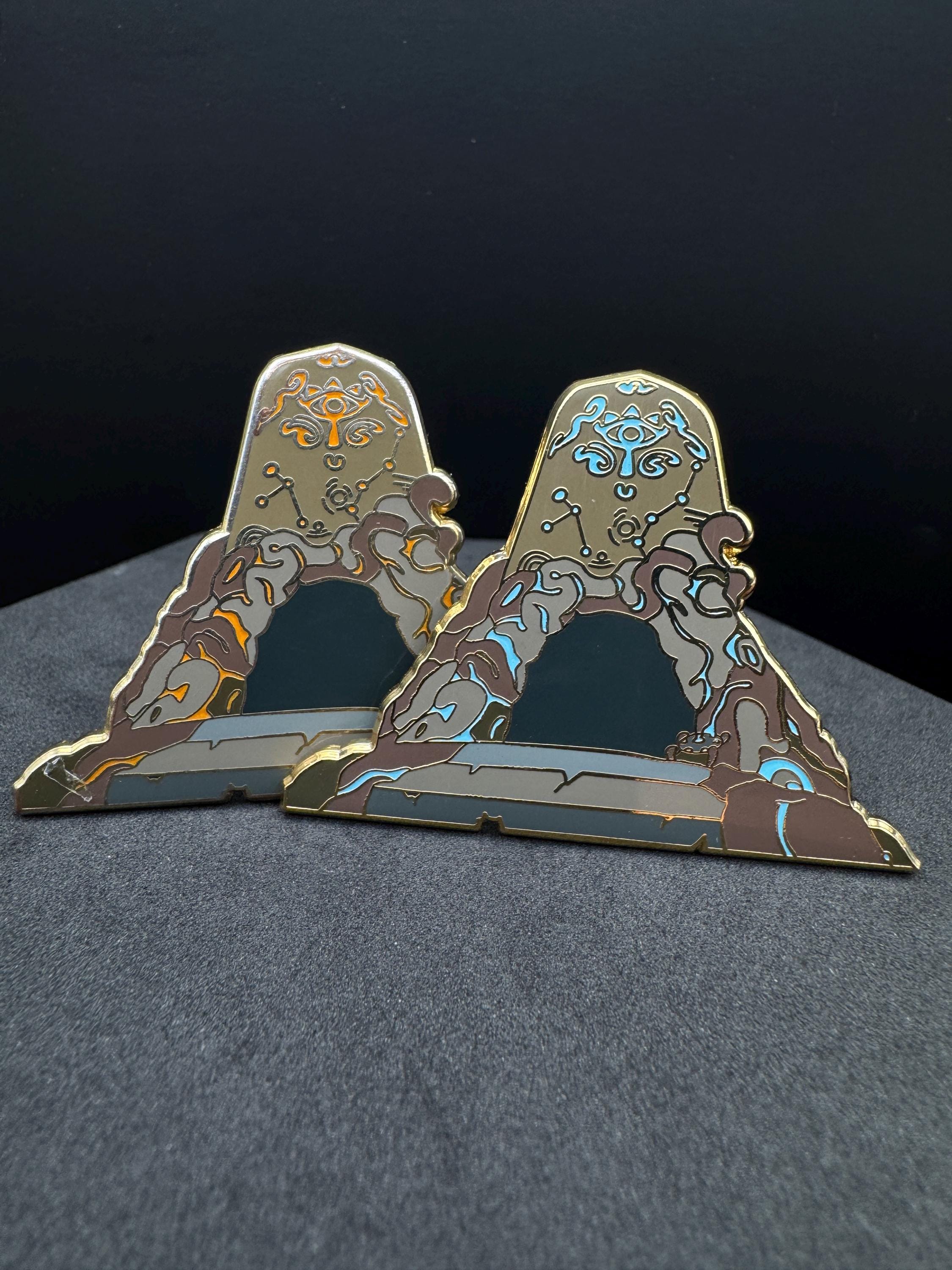 Zelda Shrine Enamel Pin- 1.5" (Final Run)