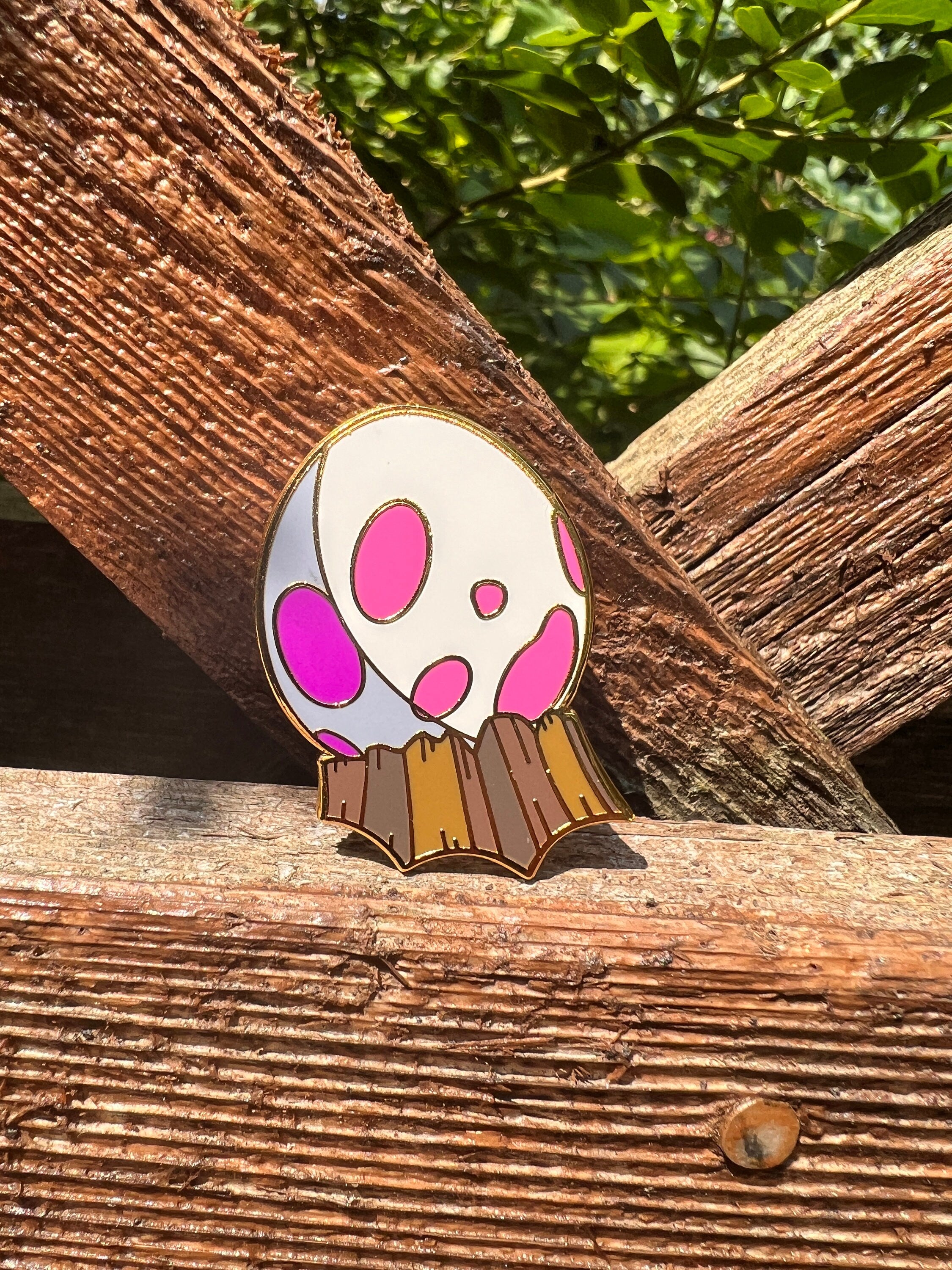 Windfish Egg Enamel Pin - 1.5" (Final Run)