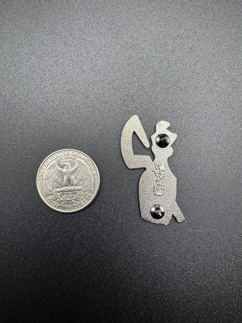Raccoon Thief Bottle & Cane Enamel Pin - 1.5"