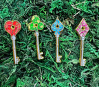 Resident Evil RPD Keys Enamel Pin Set - 1.5"