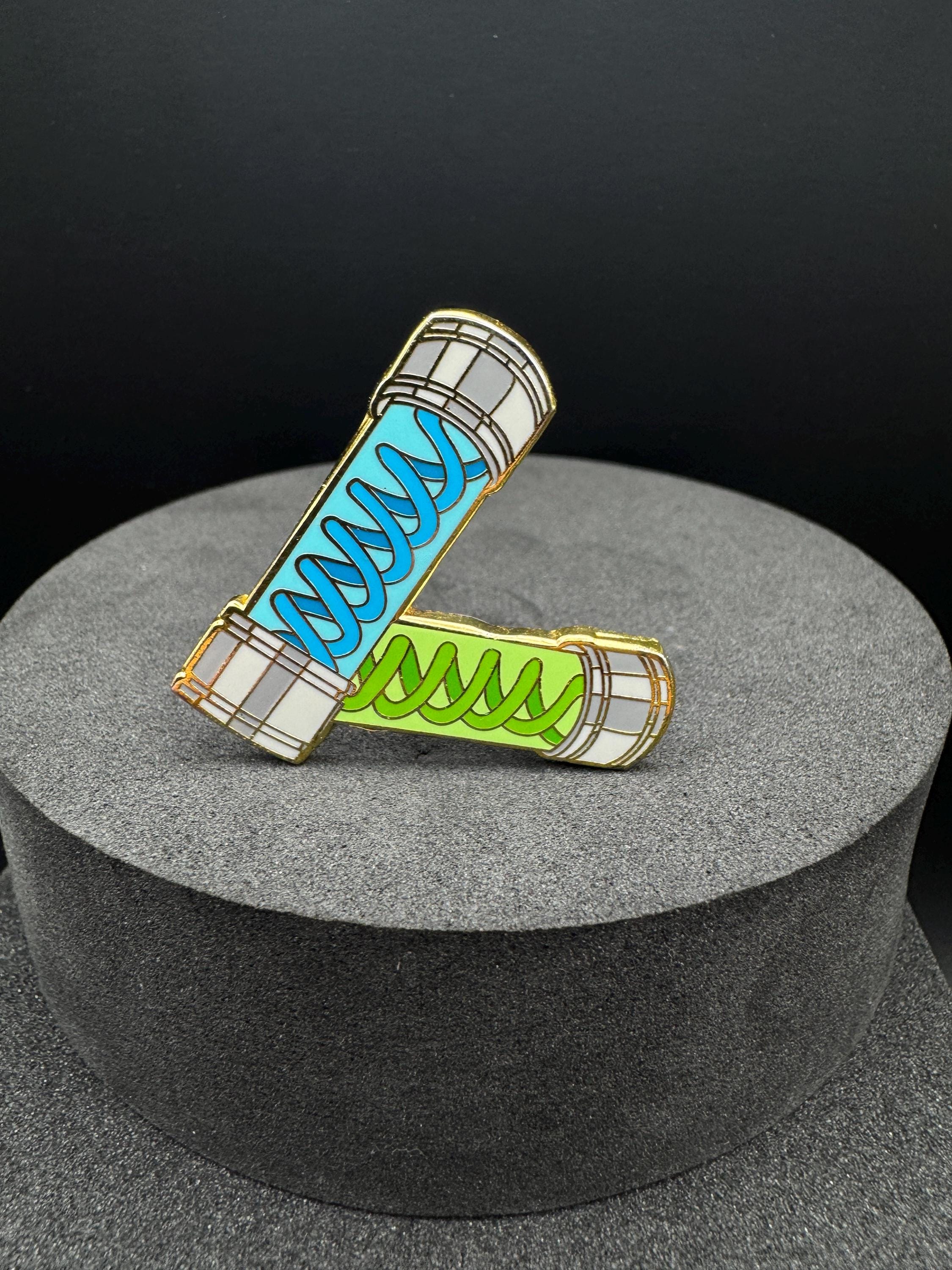 T-Virus Vials Enamel Pin - 1.5" - Resident Evil