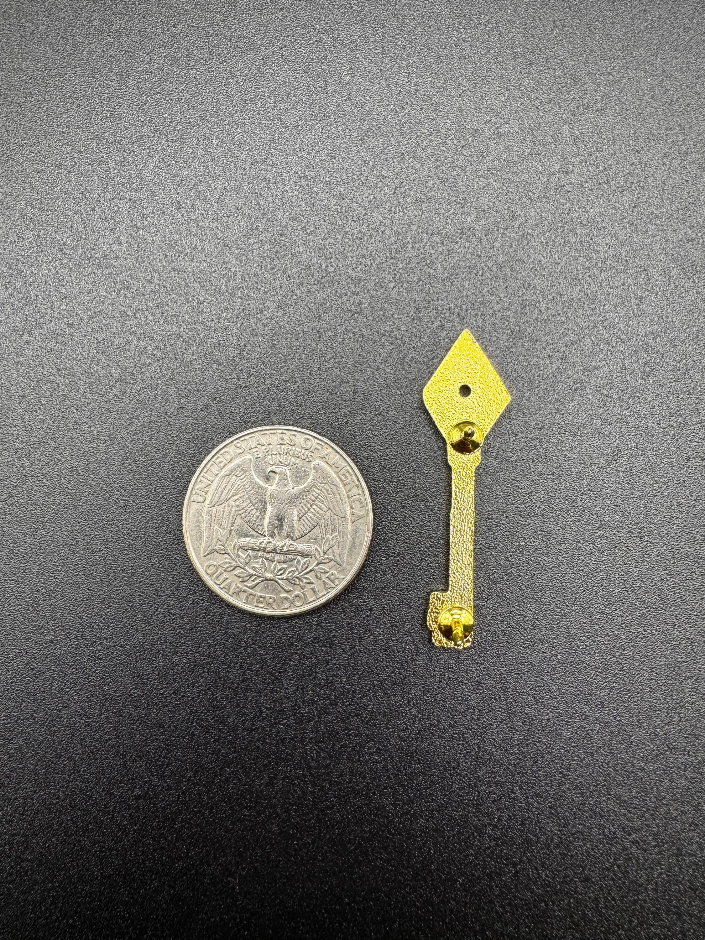 Resident Evil RPD Diamond Key Enamel Pin 1.5"
