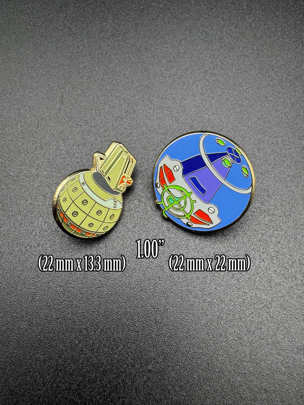 Alien Grenade Pin Set - 1.5" (Final Run)