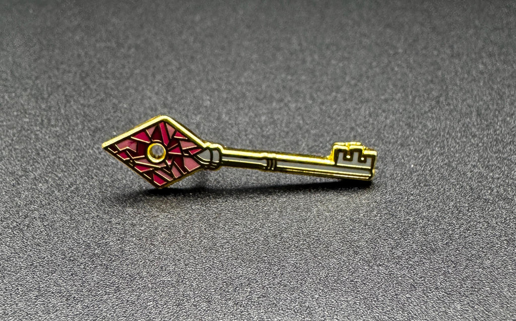 Resident Evil RPD Diamond Key Enamel Pin 1.5"