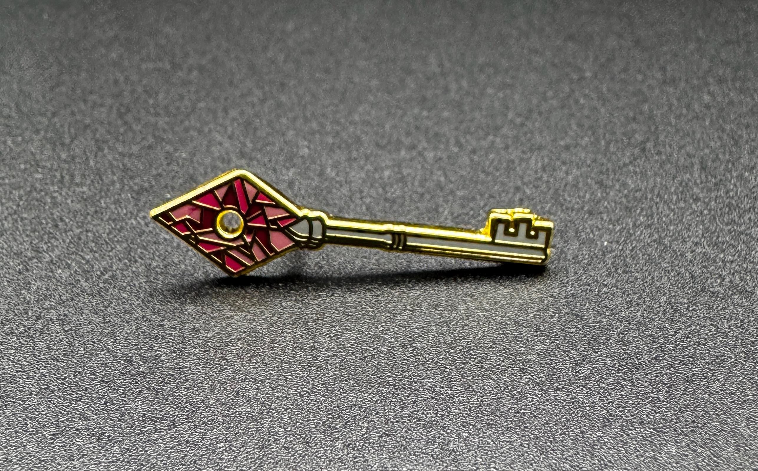 Resident Evil RPD Diamond Key Enamel Pin 1.5"