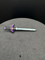 Pixel Master Sword Enamel Pin - 2" (Final Run)