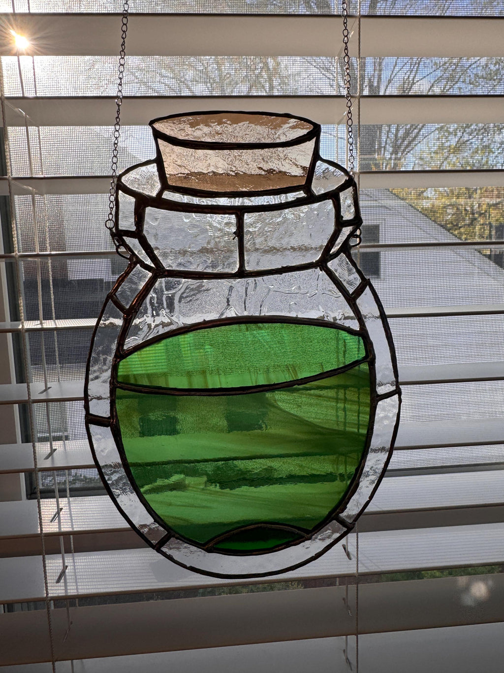 Zelda Health Stained Glass Window Suncatcher – (10 Inch)
