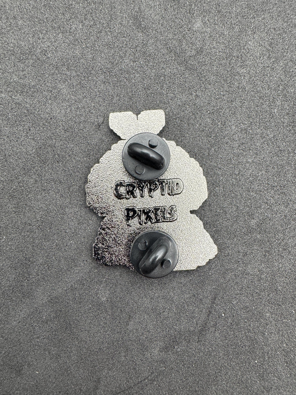 Pixel Sleeping Mushroom Enamel Pin – 1.5" (Sproutling Series)