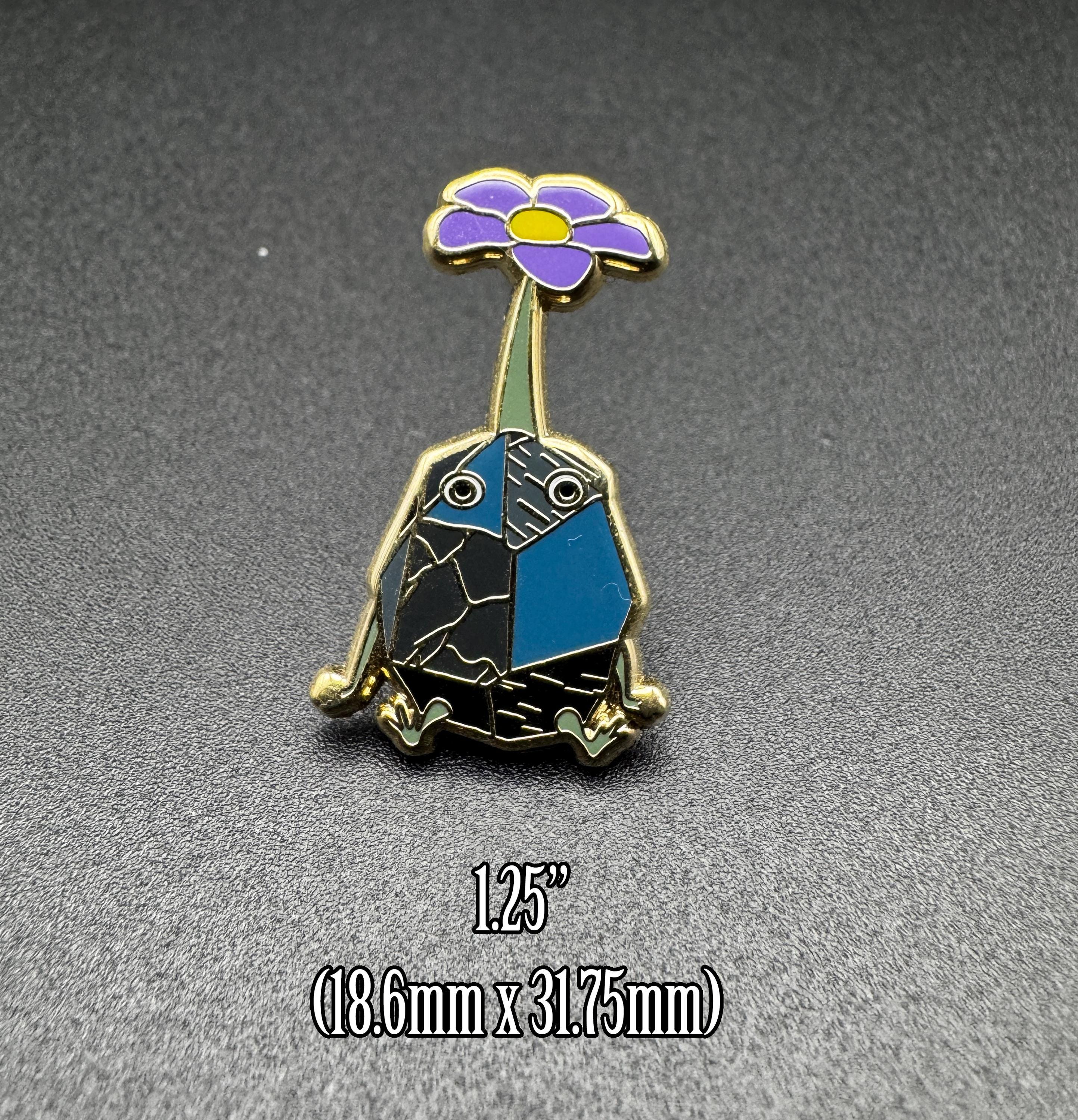 Rock Pikmin Enamel Pin - 1.25"