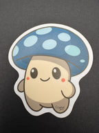 Fantasy Mushroom Stickers 3" Vinyl Stickers (Sproutling Series)