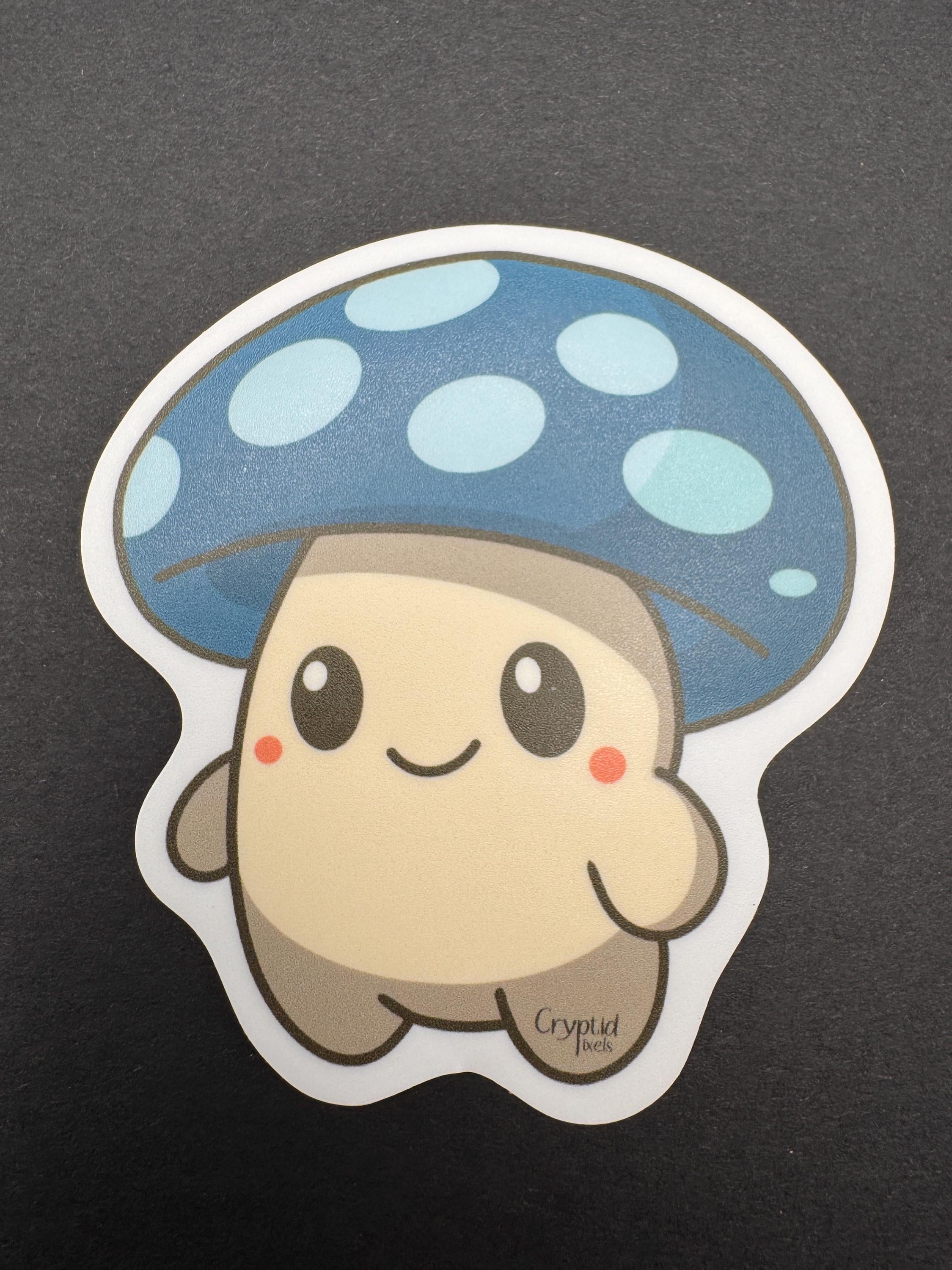 Fantasy Mushroom Stickers 3" Vinyl Stickers (Sproutling Series)