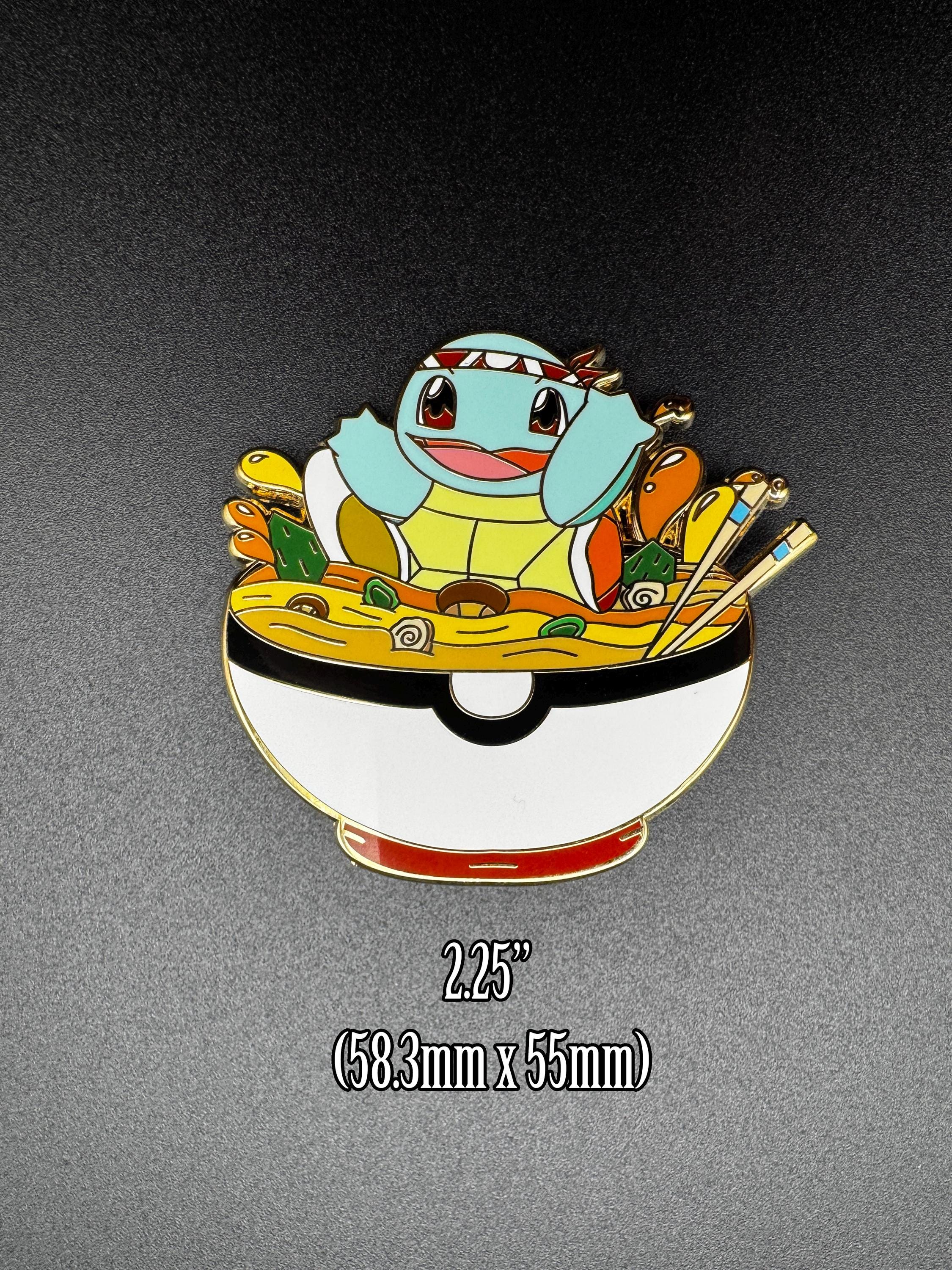 Squirtle Ramen Bowl Enamel Pin - 2.25" (Final Run)