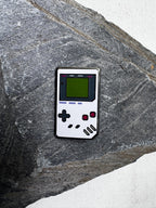 Retro Video Game Handheld Enamel Pin -1.5" (Final Run)