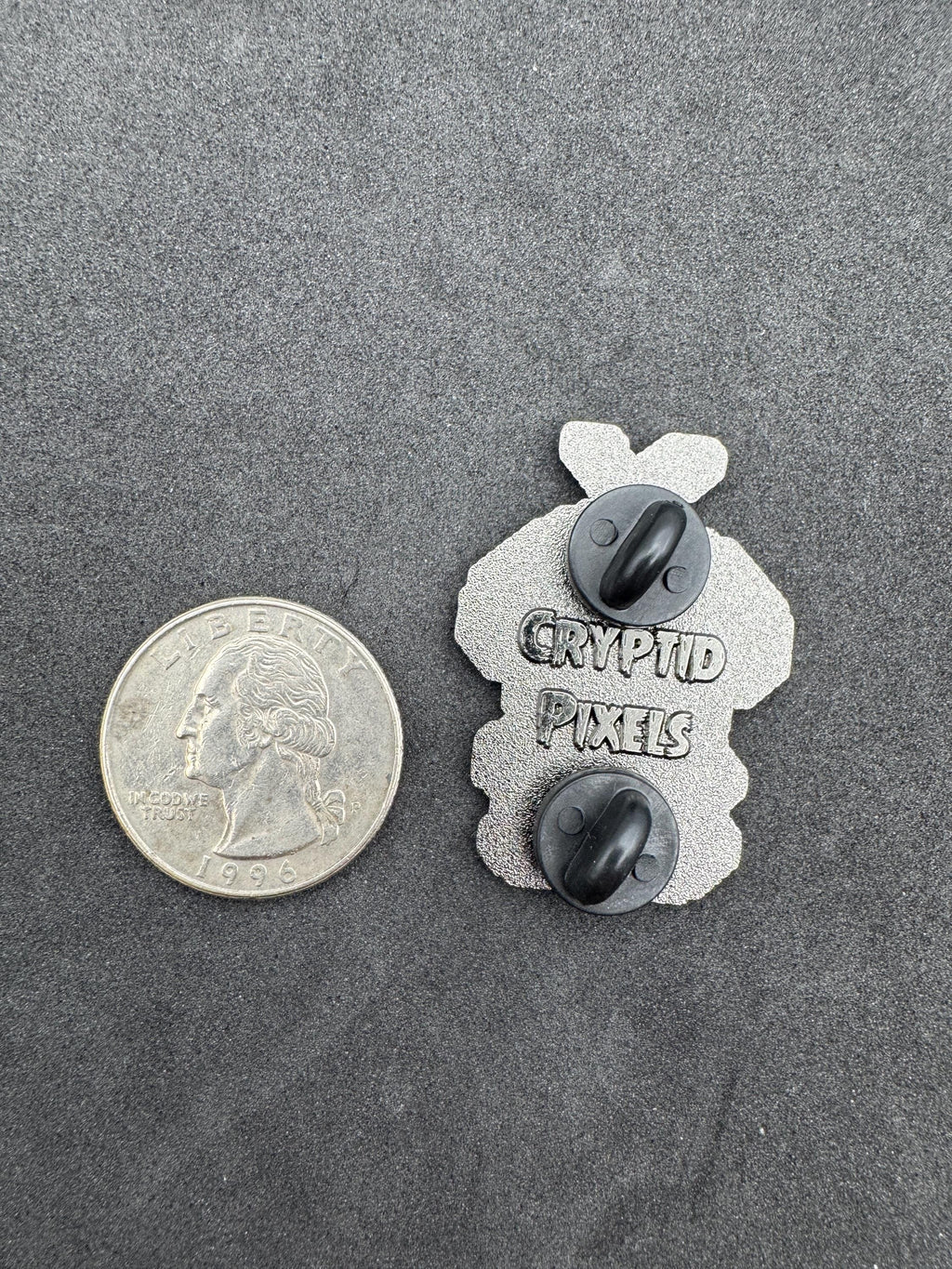 Pixel Mushroom Baker Enamel Pin – 1.5" (Sproutling Series)
