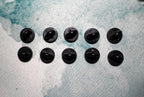 Black Enamel Pin Replacement Rubber Backs - (10 to 100 pcs)