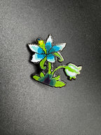 Pixel Silent Princess Enamel Pin - 1.5 in (Final Run)
