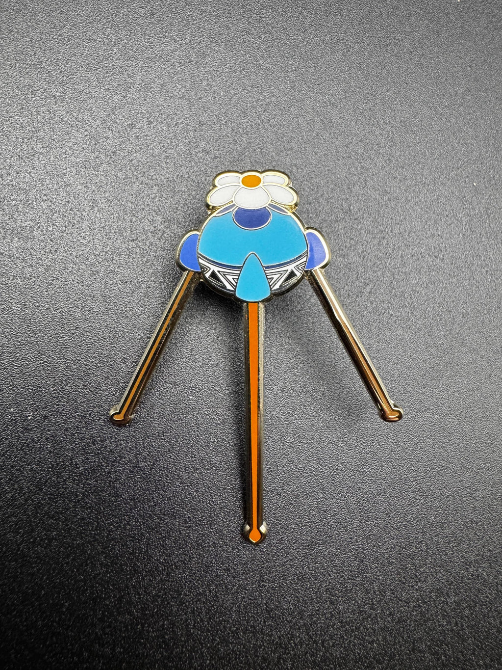 Blue Pikmin Onion Enamel Pin - 2" (Final Run)