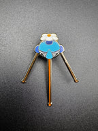 Blue Pikmin Onion Enamel Pin - 2" (Final Run)