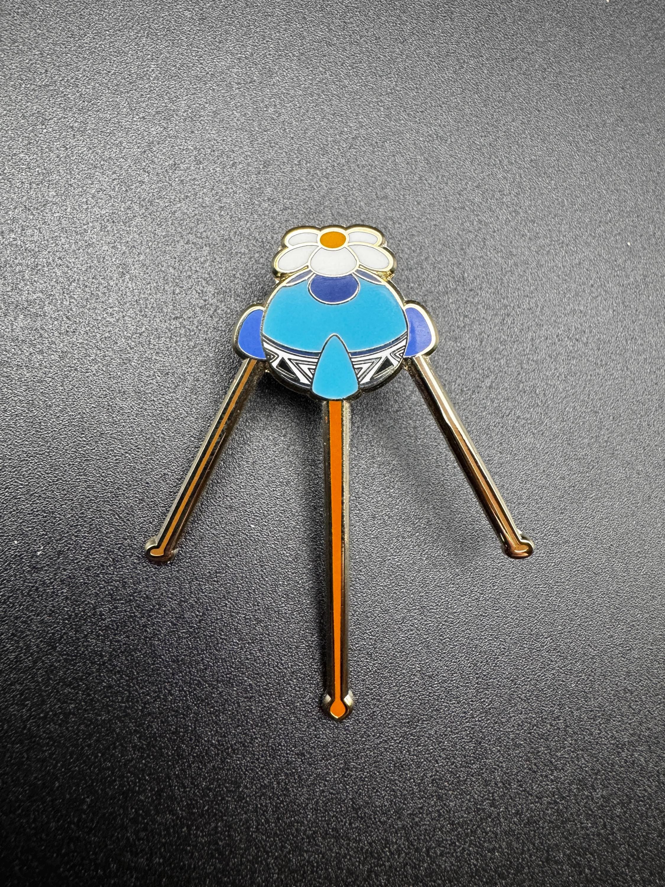 Blue Pikmin Onion Enamel Pin - 2" (Final Run)