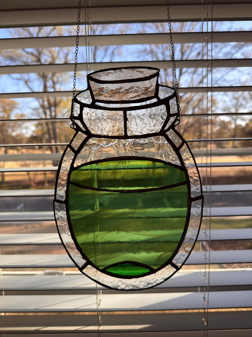 Zelda Health Stained Glass Window Suncatcher – (10 Inch)
