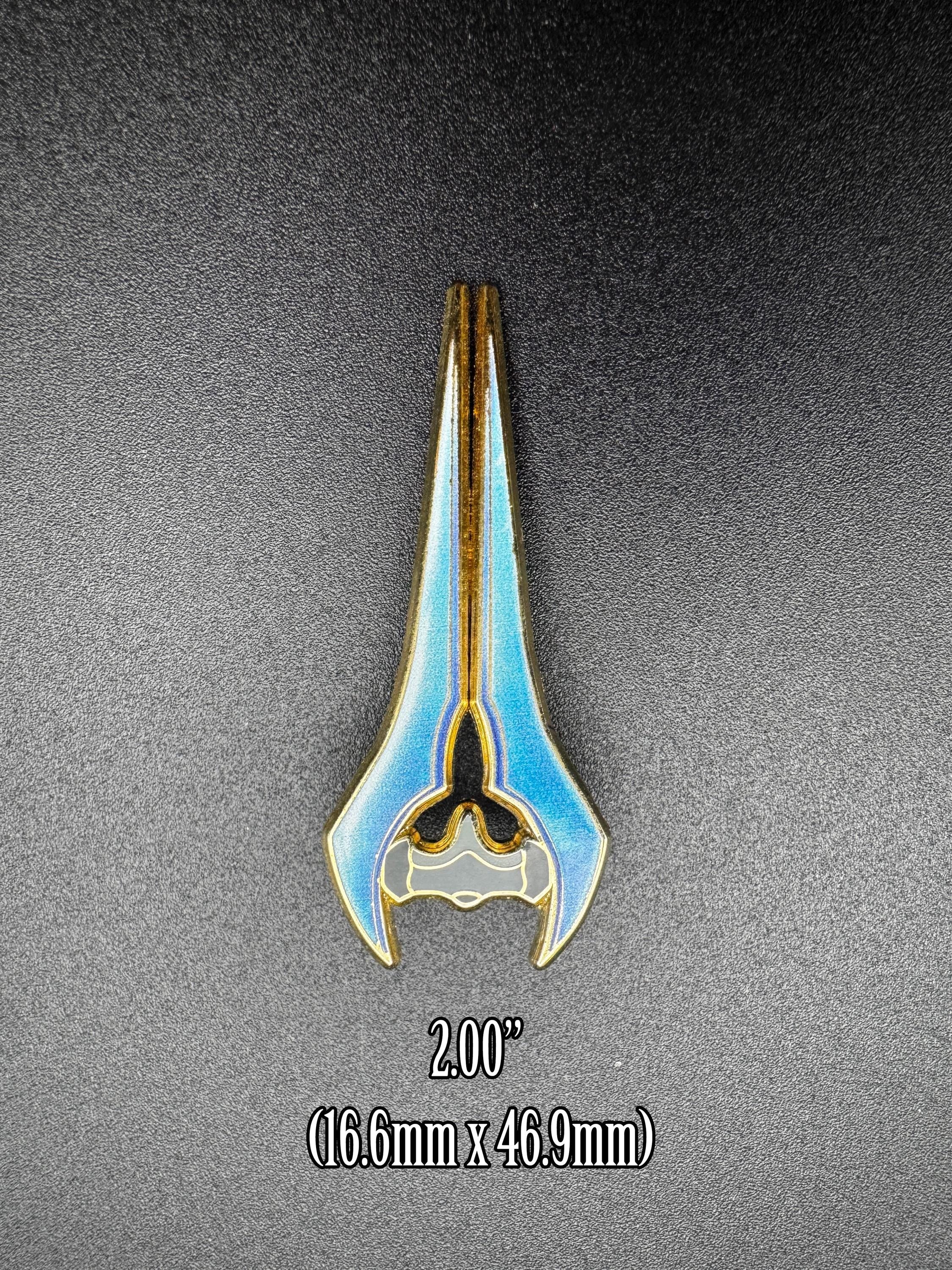 Alien Energy Sword Enamel Pin - 2"