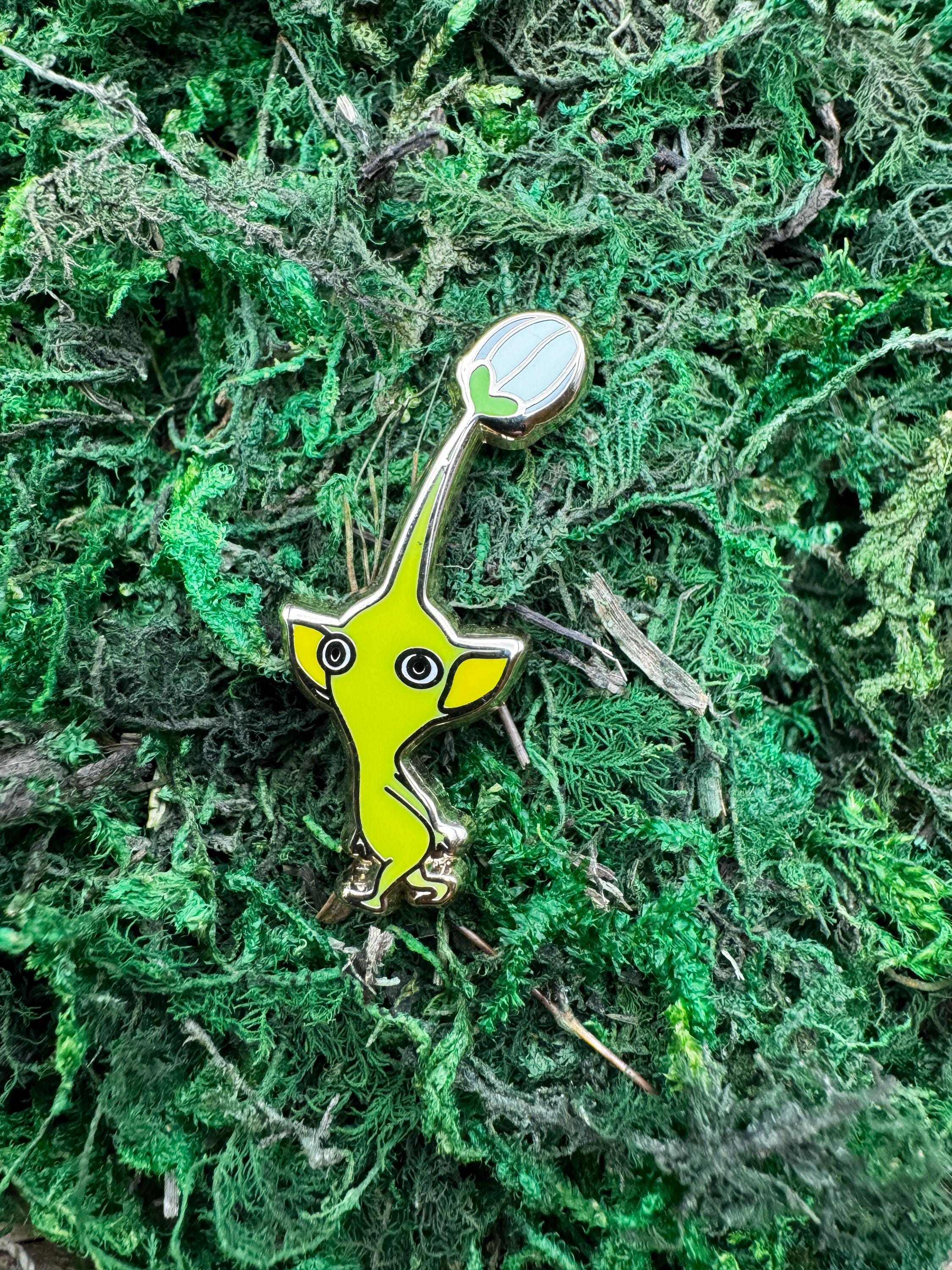 Yellow Pikmin Enamel Pin - 1.25"