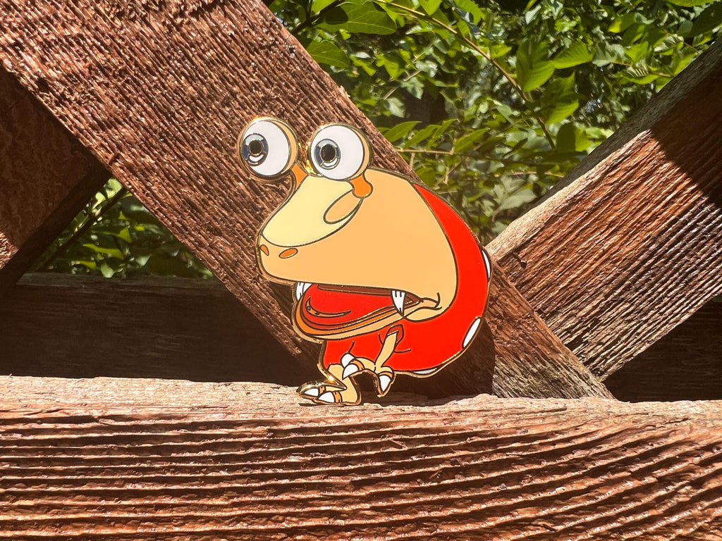 Red Bulborb Enamel Pin - 2"