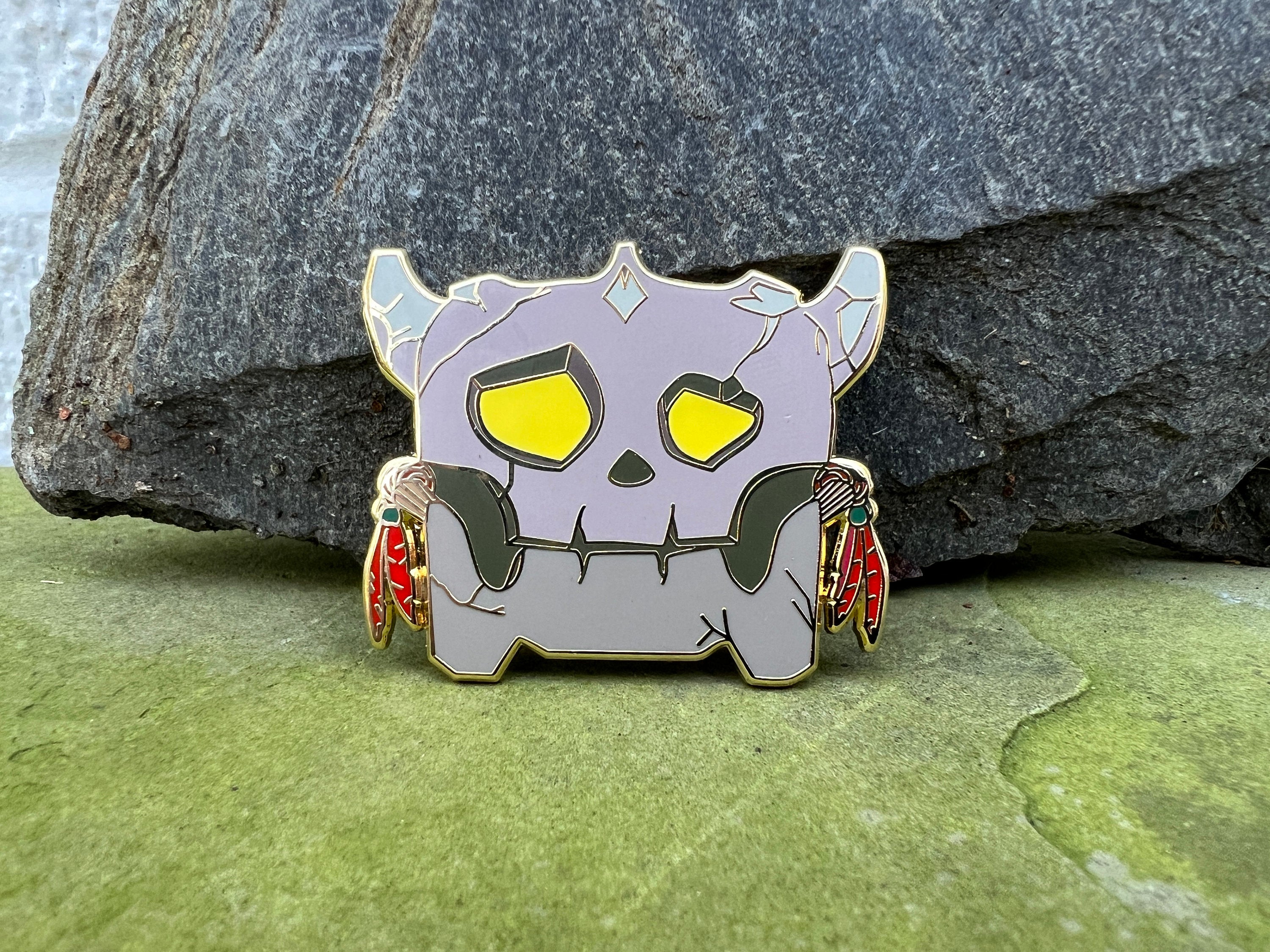 Monster Treasure Chest Enamel Pin – 2" (Final Run)