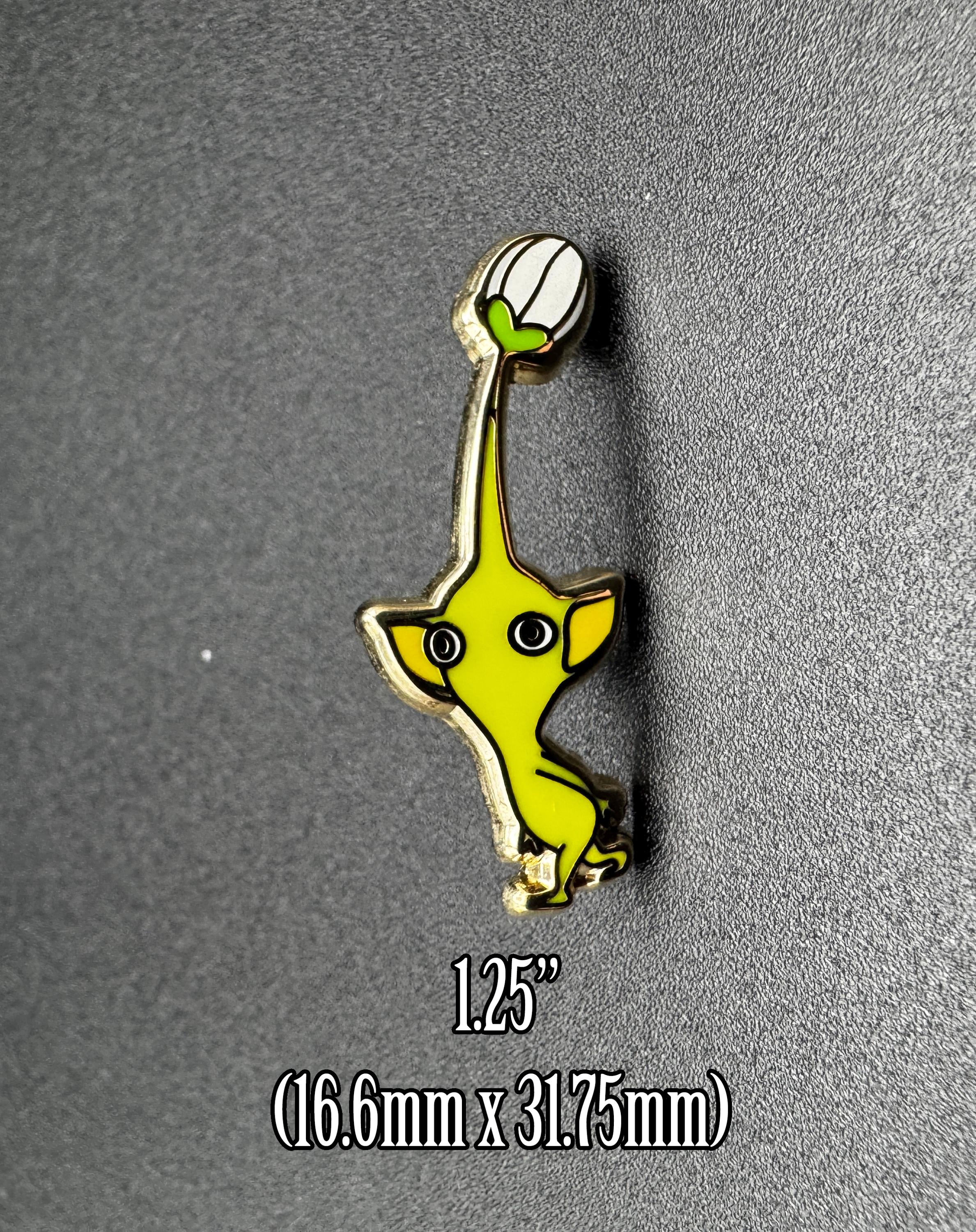 Yellow Pikmin Enamel Pin - 1.25"
