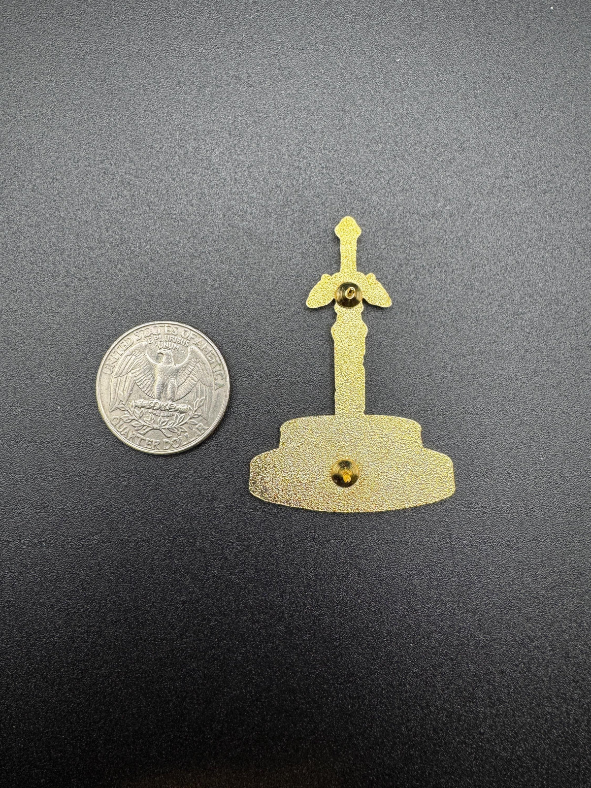 Master Sword In Stone Enamel Pin - 2" (Final Run)